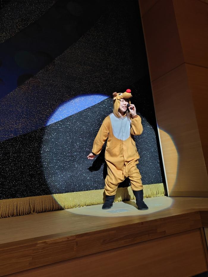 司会のお姉さんも張り切っていたよ！