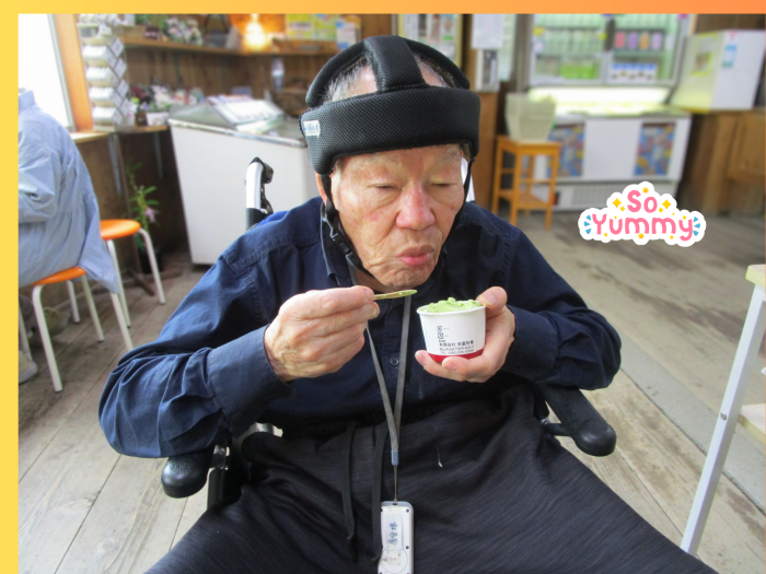 It's yummy　(^▽^)/